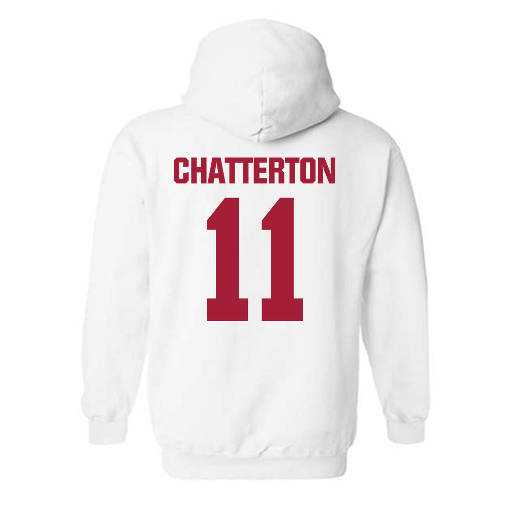 Indiana - NCAA Women's Soccer : Jenna Chatterton - Classic Shersey Hooded Sweatshirt-1