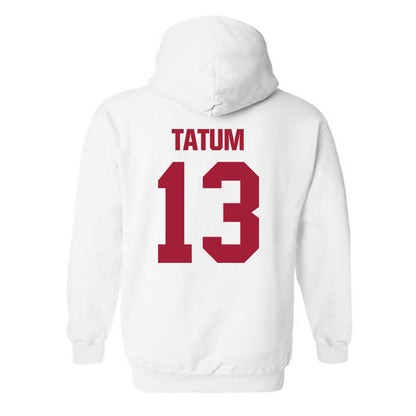Indiana - NCAA Women's Volleyball : Avry Tatum - Classic Shersey Hooded Sweatshirt-1