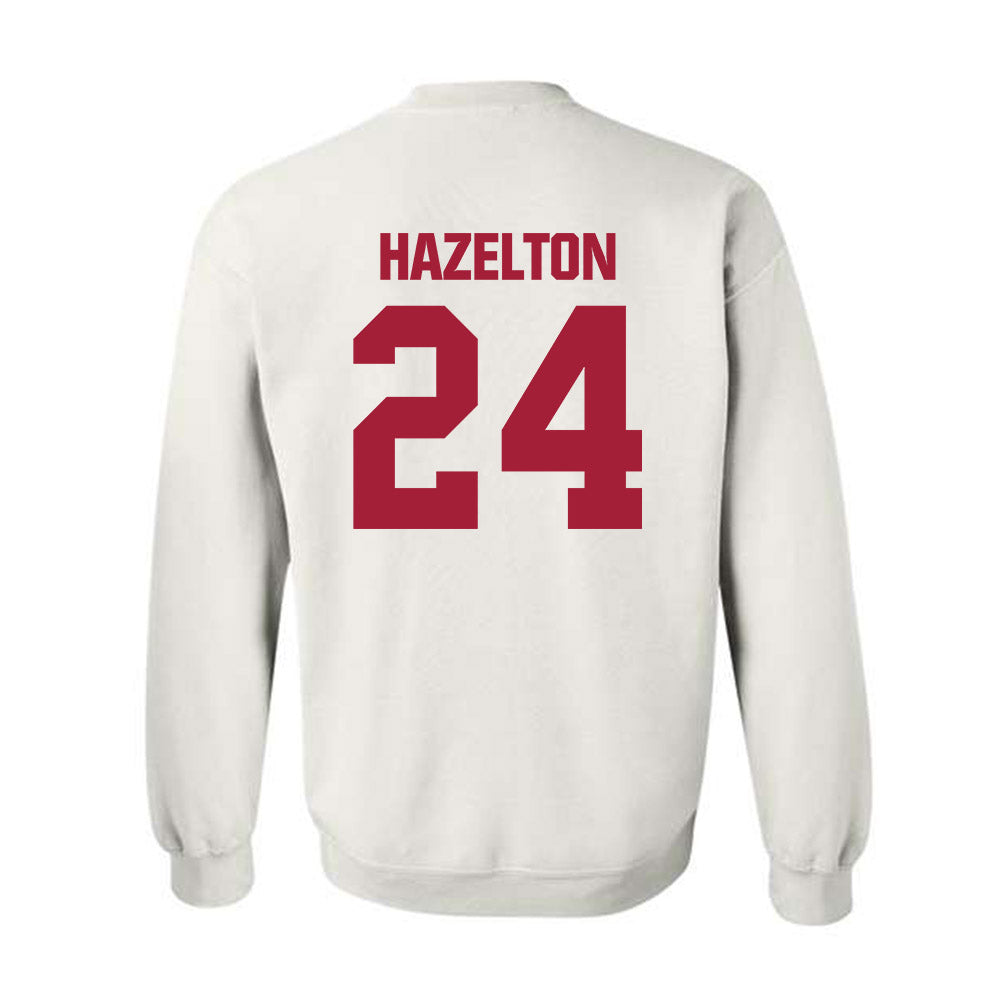 Indiana - NCAA Women's Volleyball : Reese Hazelton - Classic Shersey Crewneck Sweatshirt-1