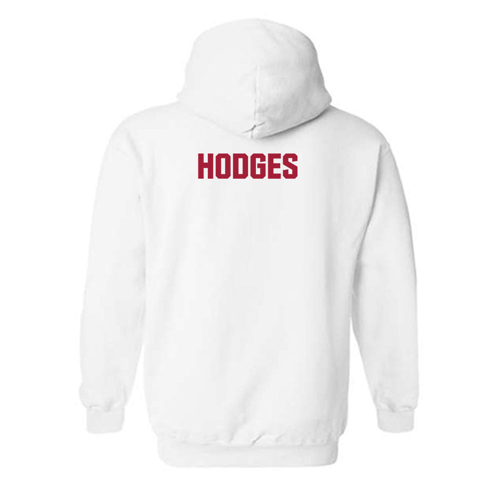 Indiana - NCAA Women's Track & Field : Jania Hodges - Classic Shersey Hooded Sweatshirt-1
