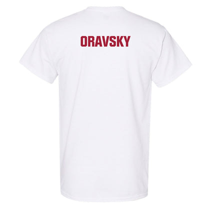Indiana - NCAA Women's Swimming & Diving : Laila Oravsky - Classic Shersey T-Shirt-1