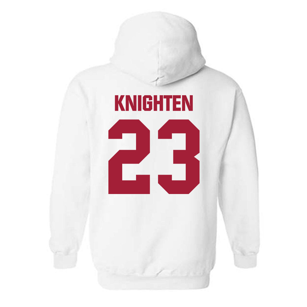 Indiana - NCAA Football : Amariyun Knighten - Classic Shersey Hooded Sweatshirt-1