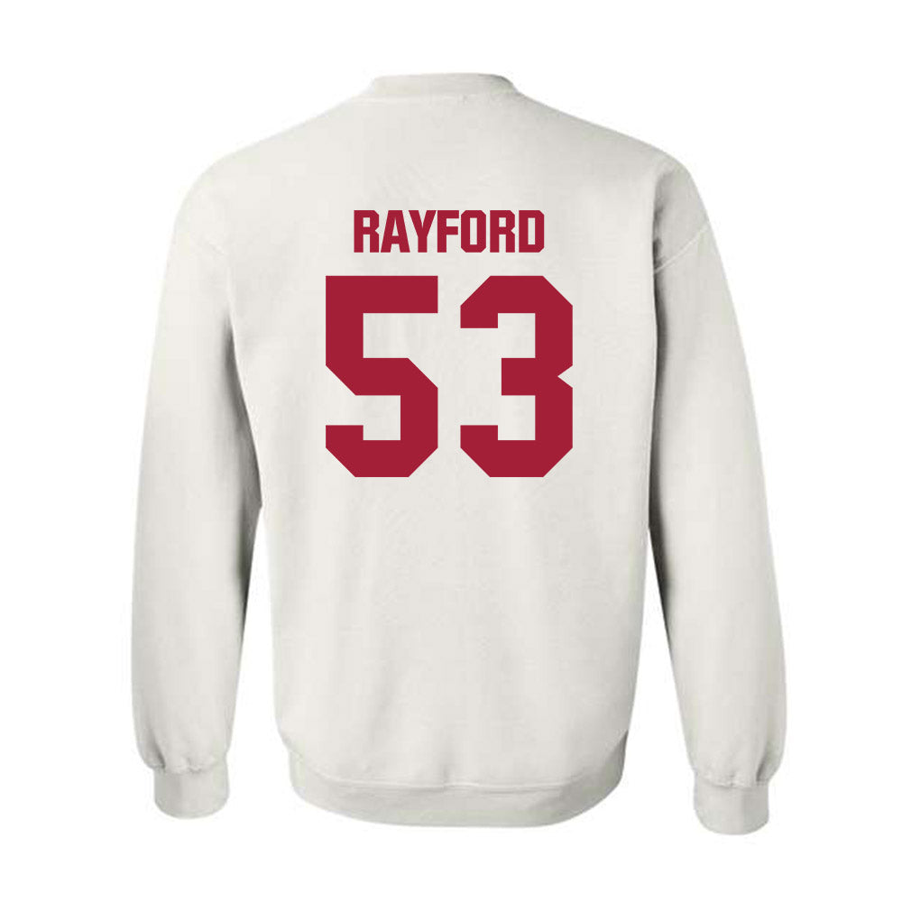 Indiana - NCAA Men's Basketball : Jordan Rayford - Classic Shersey Crewneck Sweatshirt-1