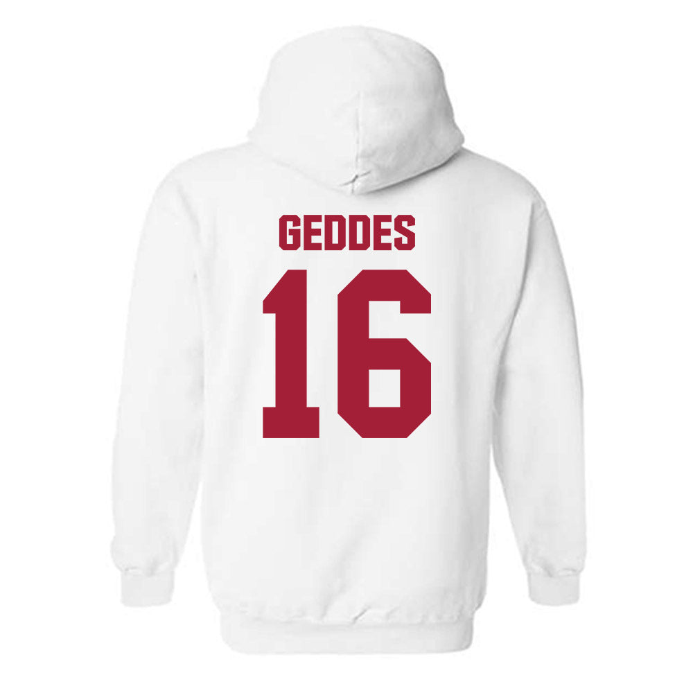 Indiana - NCAA Women's Volleyball : Morgan Geddes - Classic Shersey Hooded Sweatshirt-1