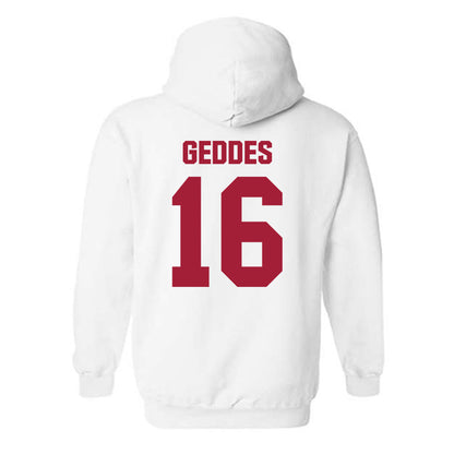 Indiana - NCAA Women's Volleyball : Morgan Geddes - Classic Shersey Hooded Sweatshirt-1