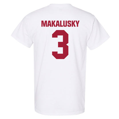 Indiana - NCAA Women's Basketball : Maya Makalusky - Classic Shersey T-Shirt-1