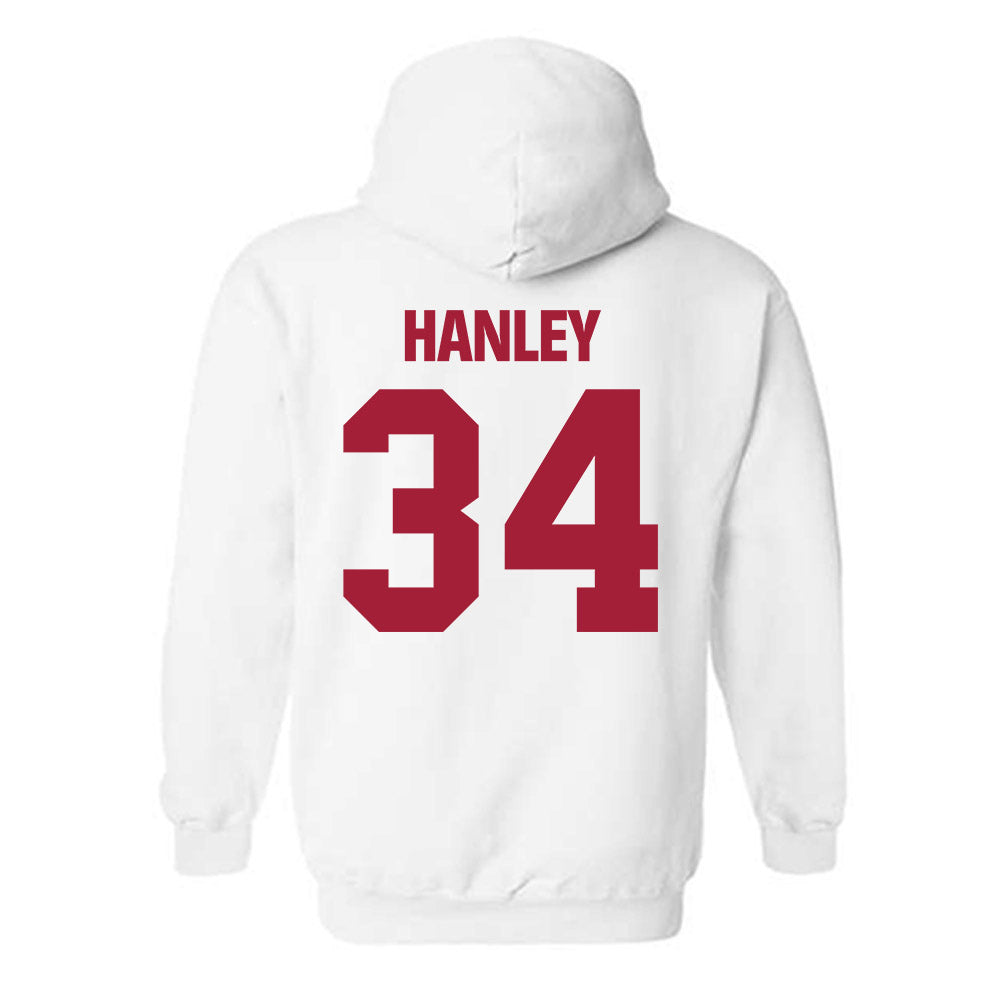Indiana - NCAA Baseball : Jake Hanley - Classic Shersey Hooded Sweatshirt-1