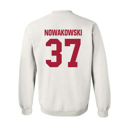 Indiana - NCAA Football : Riley Nowakowski - Classic Shersey Crewneck Sweatshirt-1