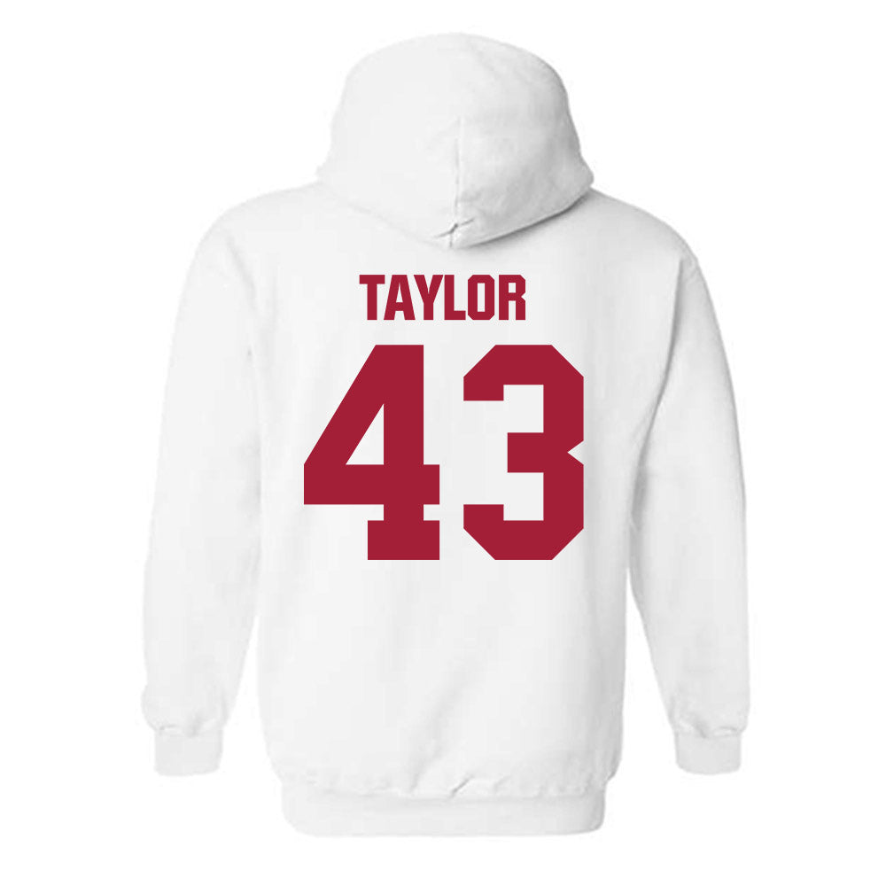 Indiana - NCAA Football : Bryce Taylor - Classic Shersey Hooded Sweatshirt-1