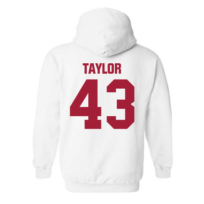 Indiana - NCAA Football : Bryce Taylor - Classic Shersey Hooded Sweatshirt-1