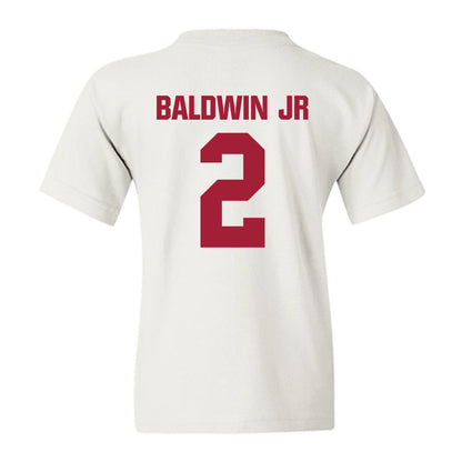 Indiana - NCAA Football : Byron Baldwin Jr - Classic Shersey Youth T-Shirt-1