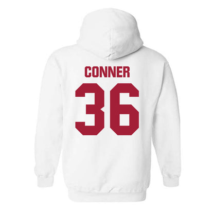 Indiana - NCAA Football : Clay Conner - Classic Shersey Hooded Sweatshirt-1