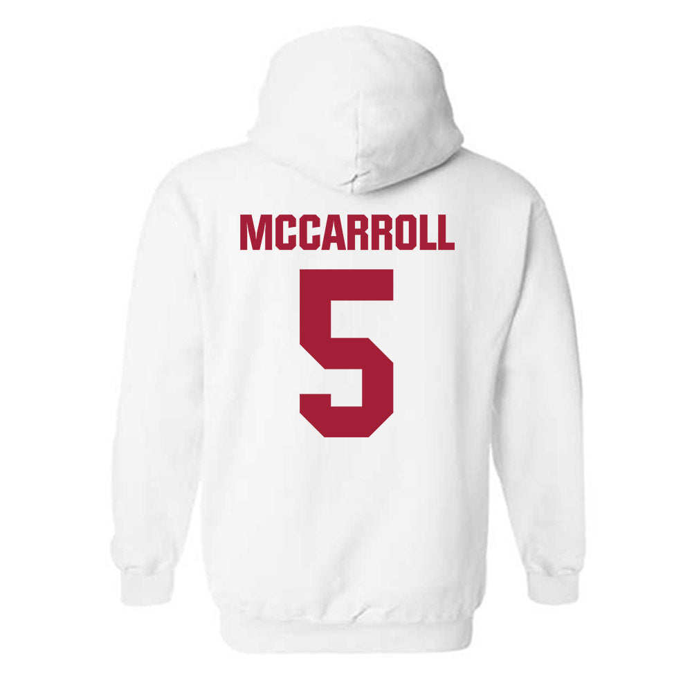 Indiana - NCAA Men's Water Polo : Natalie McCarroll - Classic Shersey Hooded Sweatshirt-1
