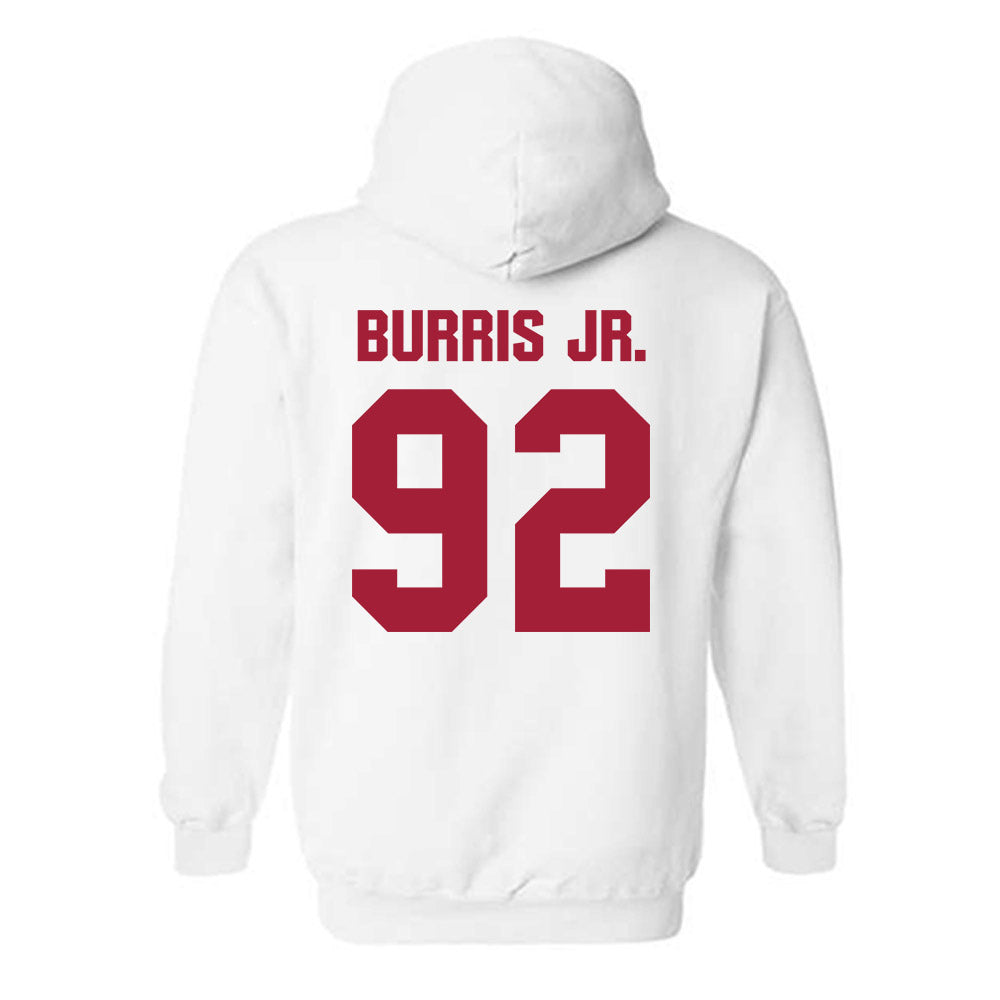 Indiana - NCAA Football : Marcus Burris Jr. - Classic Shersey Hooded Sweatshirt-1