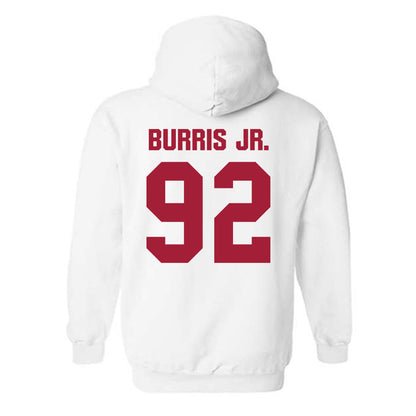 Indiana - NCAA Football : Marcus Burris Jr. - Classic Shersey Hooded Sweatshirt-1