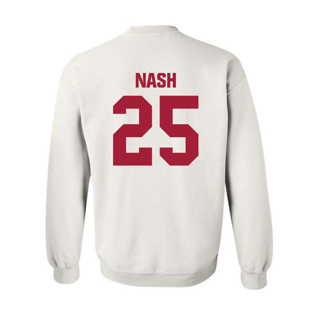 Indiana - NCAA Softball : Nevaeh Nash - Classic Shersey Crewneck Sweatshirt-1