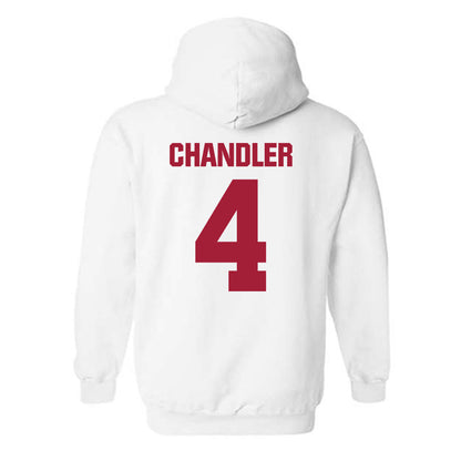 Indiana - NCAA Football : Davion Chandler - Classic Shersey Hooded Sweatshirt-1