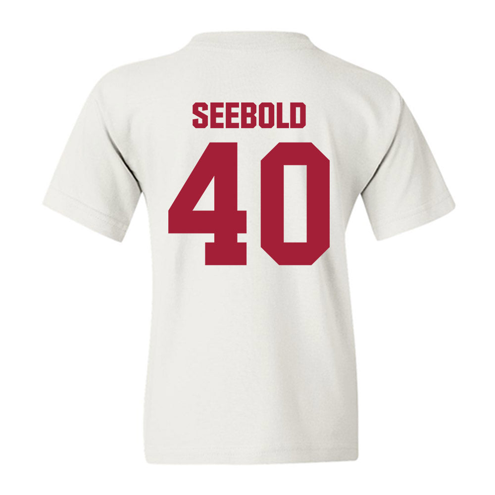 Indiana - NCAA Baseball : Gavin Seebold - Classic Shersey Youth T-Shirt-1