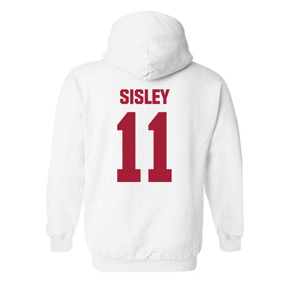 Indiana - NCAA Men's Basketball : Trent Sisley - Classic Shersey Hooded Sweatshirt-1