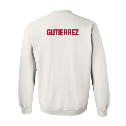 Indiana - NCAA Women's Swimming & Diving : Luci Gutierrez - Classic Shersey Crewneck Sweatshirt-1