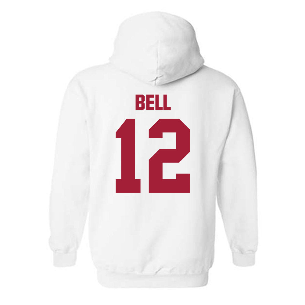 Indiana - NCAA Football : Jacob Bell - Classic Shersey Hooded Sweatshirt-1