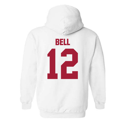 Indiana - NCAA Football : Jacob Bell - Classic Shersey Hooded Sweatshirt-1