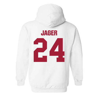 Indiana - NCAA Women's Volleyball : Jaidyn Jager - Classic Shersey Hooded Sweatshirt-1