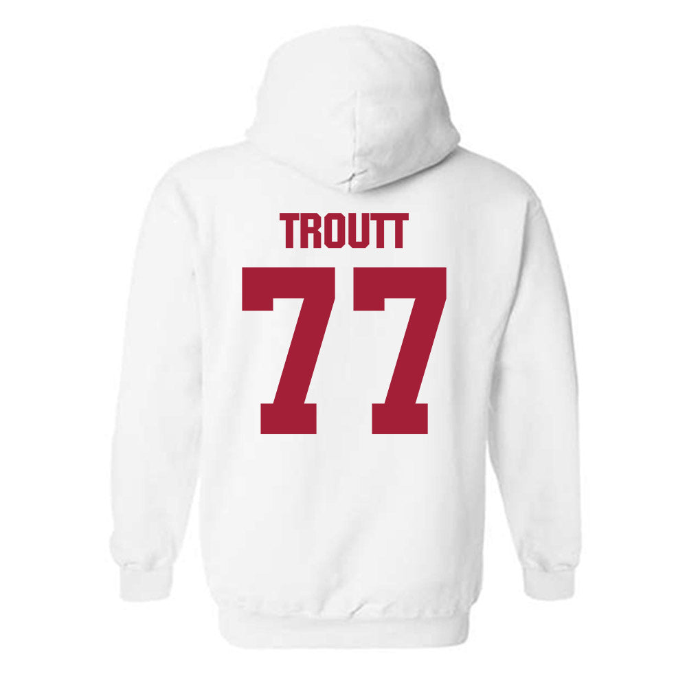 Indiana - NCAA Softball : Ella Troutt - Classic Shersey Hooded Sweatshirt-1