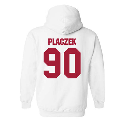 Indiana - NCAA Football : Josh Placzek - Classic Shersey Hooded Sweatshirt-1