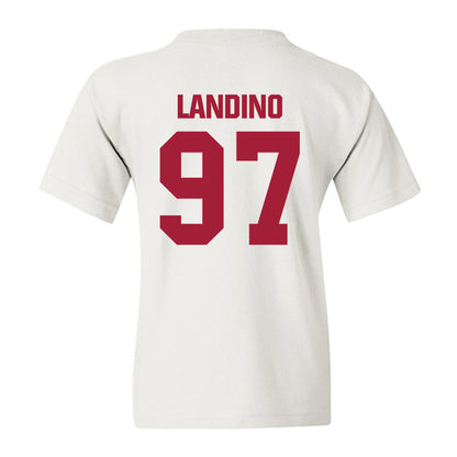 Indiana - NCAA Football : Mario Landino - Classic Shersey Youth T-Shirt-1
