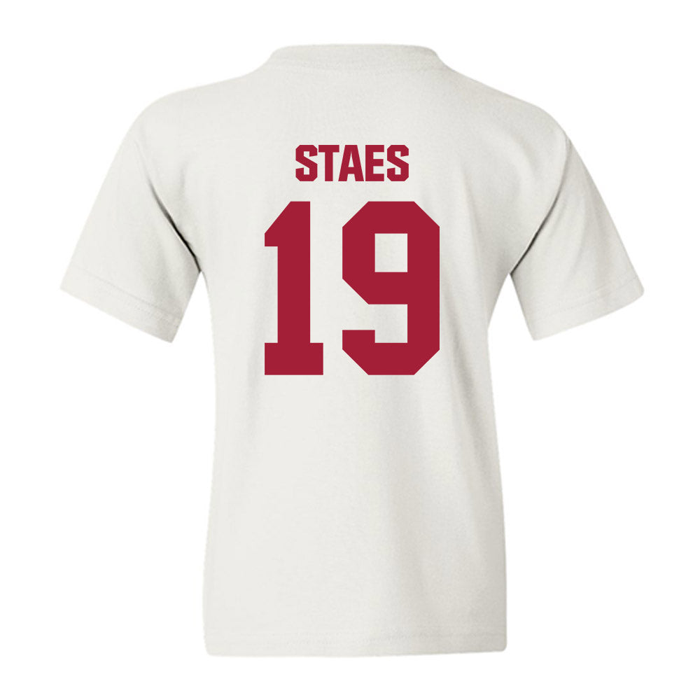 Indiana - NCAA Football : Holden Staes - Classic Shersey Youth T-Shirt-1