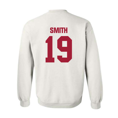 Indiana - NCAA Football : Zacharey Smith - Classic Shersey Crewneck Sweatshirt-1