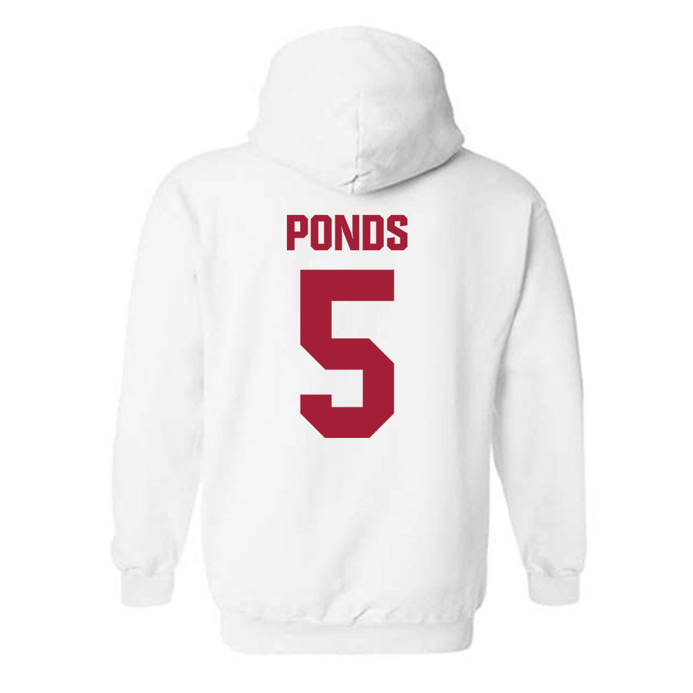 Indiana - NCAA Football : D'Angelo Ponds - Classic Shersey Hooded Sweatshirt-1