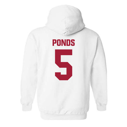 Indiana - NCAA Football : D'Angelo Ponds - Classic Shersey Hooded Sweatshirt-1
