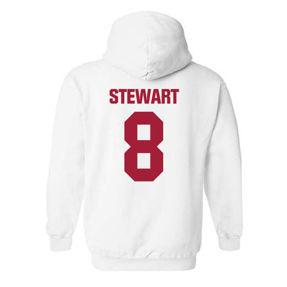 Indiana - NCAA Men's Soccer : Seth Stewart - Classic Shersey Hooded Sweatshirt-1