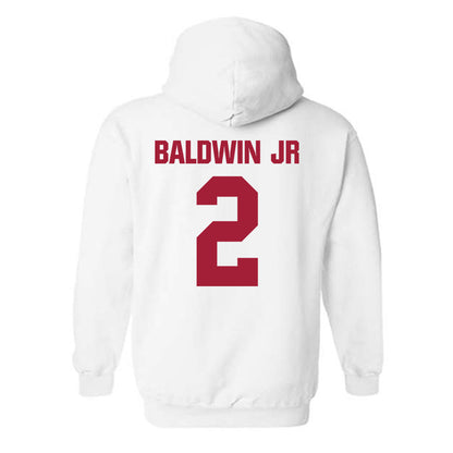 Indiana - NCAA Football : Byron Baldwin Jr - Classic Shersey Hooded Sweatshirt-1