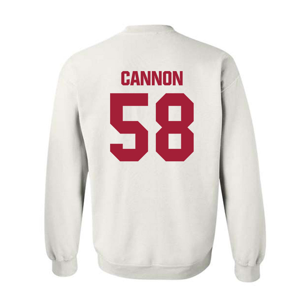 Indiana - NCAA Football : Aden Cannon - Classic Shersey Crewneck Sweatshirt-1