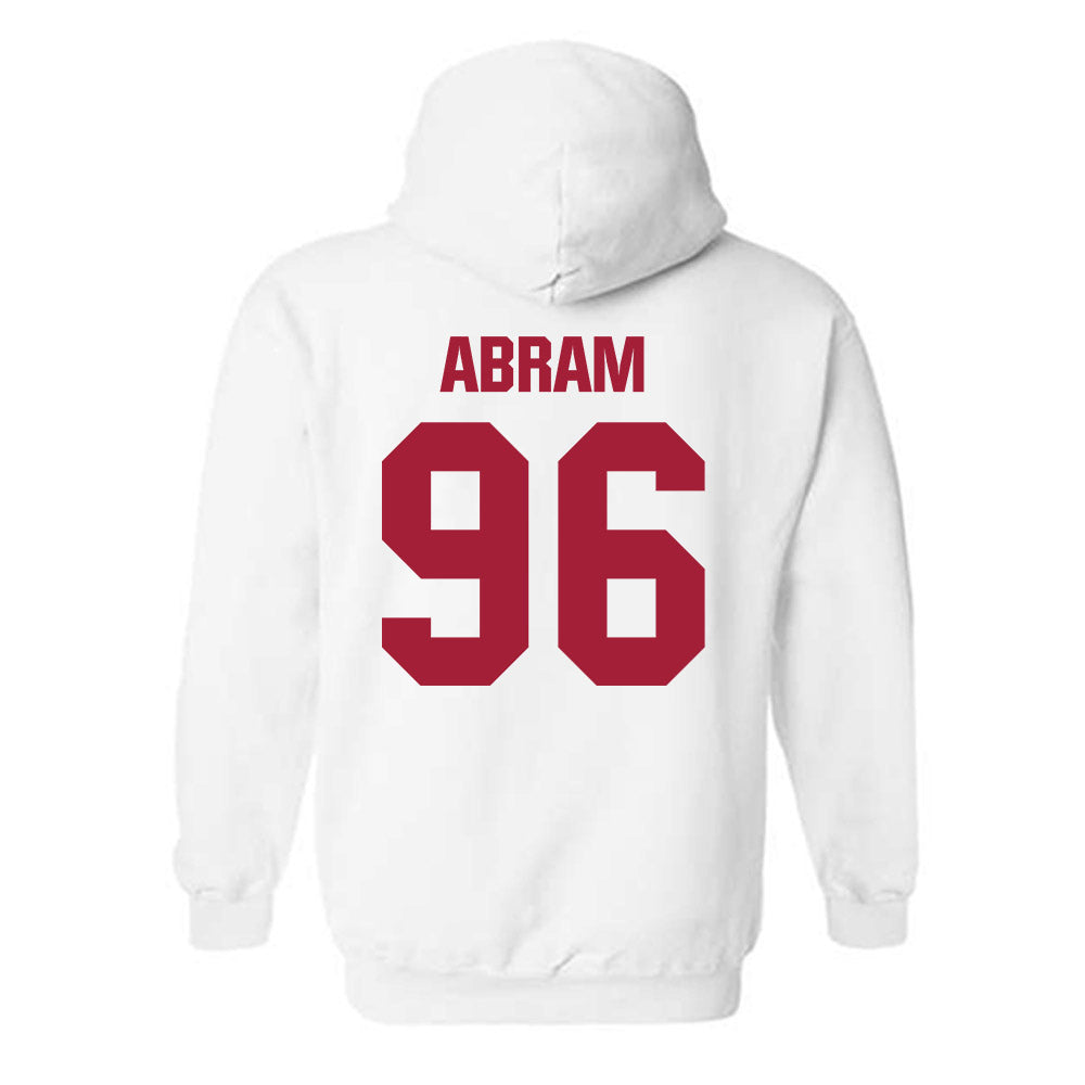 Indiana - NCAA Football : Triston Abram - Classic Shersey Hooded Sweatshirt-1