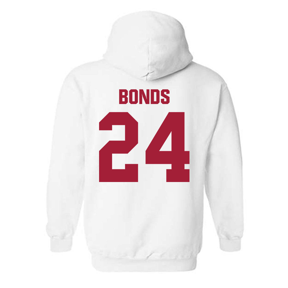 Indiana - NCAA Football : Bryson Bonds - Classic Shersey Hooded Sweatshirt-1