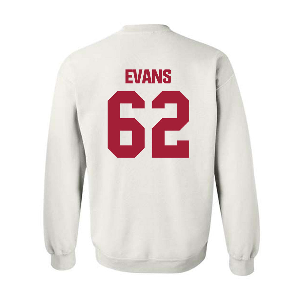 Indiana - NCAA Football : Drew Evans - Classic Shersey Crewneck Sweatshirt-1