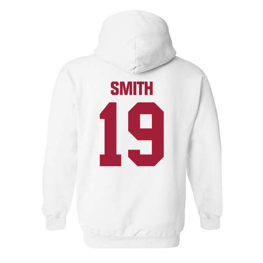 Indiana - NCAA Football : Zacharey Smith - Classic Shersey Hooded Sweatshirt-1
