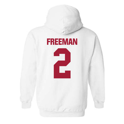 Indiana - NCAA Women's Volleyball : Avery Freeman - Classic Shersey Hooded Sweatshirt-1