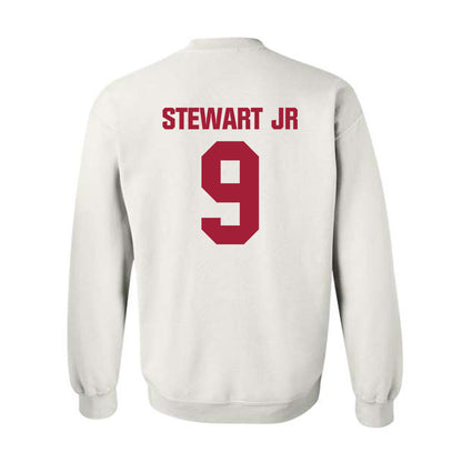 Indiana - NCAA Football : Seaonta Stewart Jr - Classic Shersey Crewneck Sweatshirt-1