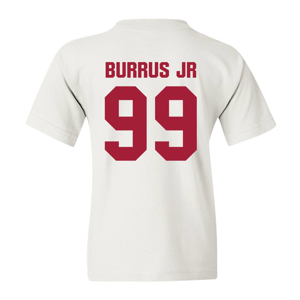 Indiana - NCAA Football : Tyrone Burrus Jr - Classic Shersey Youth T-Shirt-1
