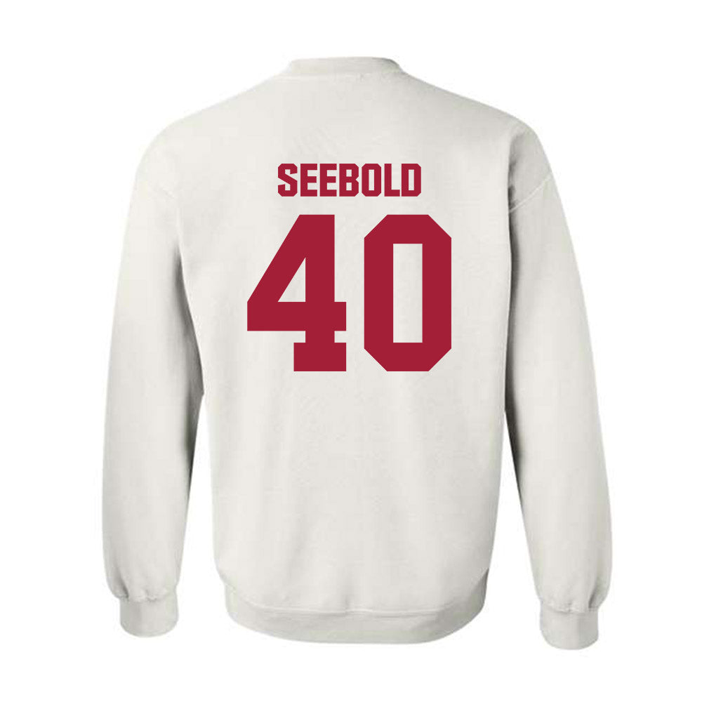Indiana - NCAA Baseball : Gavin Seebold - Classic Shersey Crewneck Sweatshirt-1