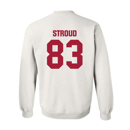 Indiana - NCAA Football : Hunter Stroud - Classic Shersey Crewneck Sweatshirt-1