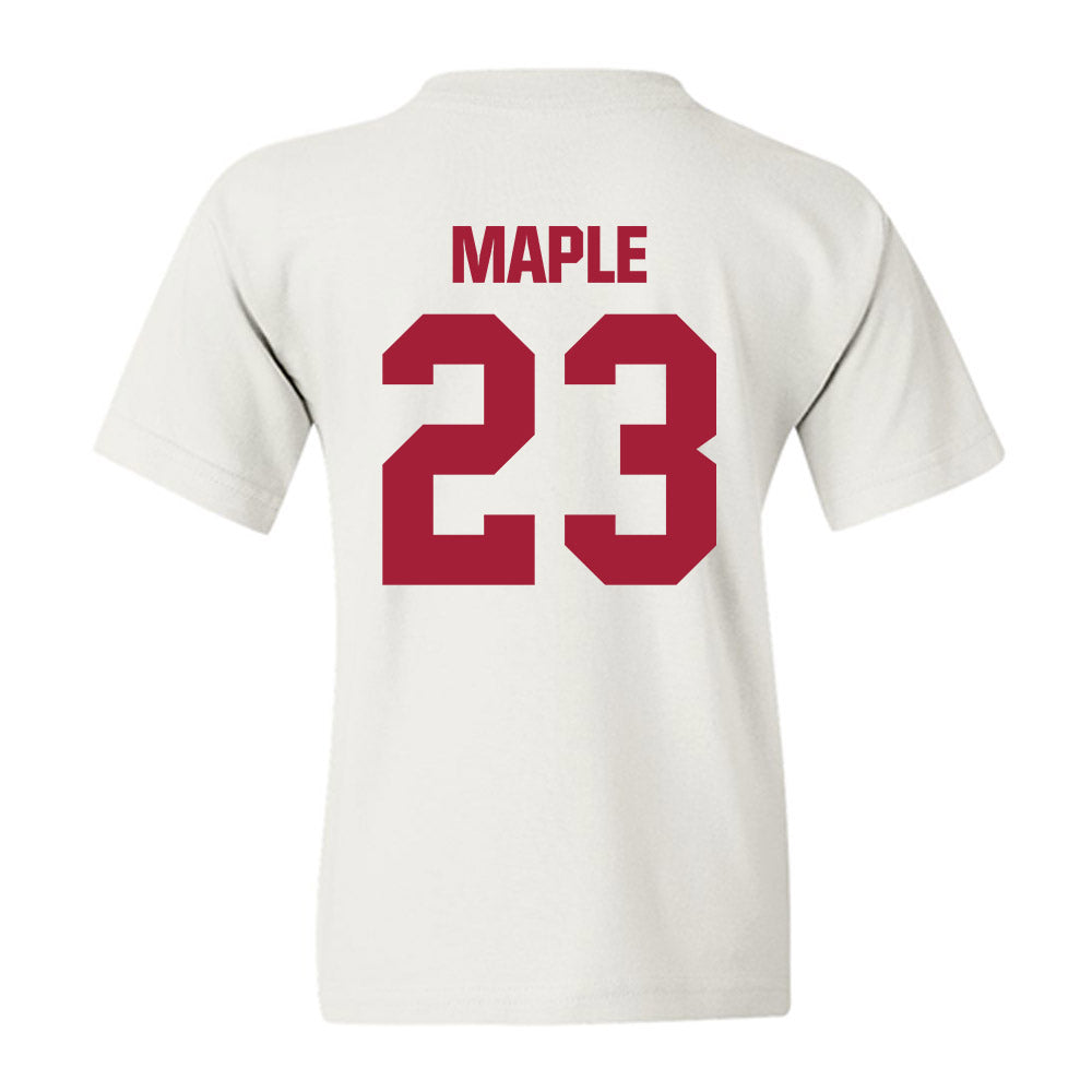Indiana - NCAA Women's Volleyball : Delaynie Maple - Classic Shersey Youth T-Shirt-1