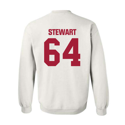 Indiana - NCAA Football : Race Stewart - Classic Shersey Crewneck Sweatshirt-1