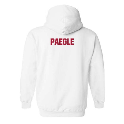 Indiana - NCAA Men's Swimming & Diving : Lukas Paegle - Classic Shersey Hooded Sweatshirt-1