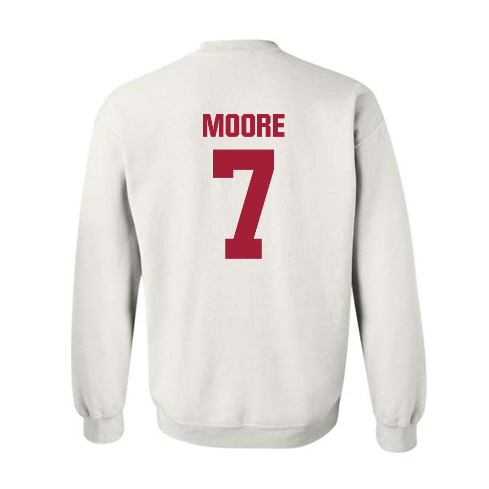 Indiana - NCAA Football : Louis Moore - Classic Shersey Crewneck Sweatshirt-1